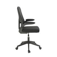 Kit 2 Cadeiras De Escritório Giratória Mônaco Com Relax E Regulagem De Altura - All Black - 9