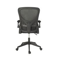 Kit 6 Cadeiras De Escritório Giratória Mônaco Com Relax E Regulagem De Altura - All Black - 3