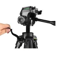 Tripé Para Câmera Digital Com Nível E Suporte Para Celular 1.80 Mts - 3