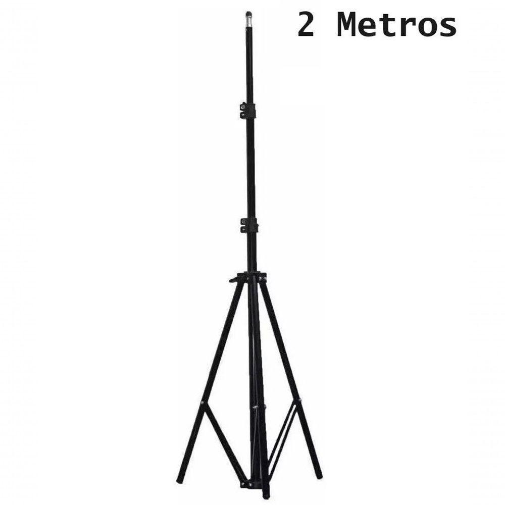 Ring Light Iluminador Led Usb 10 Polegadas 26cm Com Suporte Tripé 2 Metros - 4