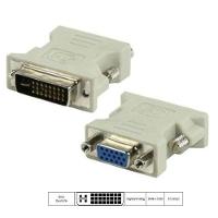 Adaptador Dvi-i Dual Link 24+5 Pinos Macho Para Vga Fêmea - 1