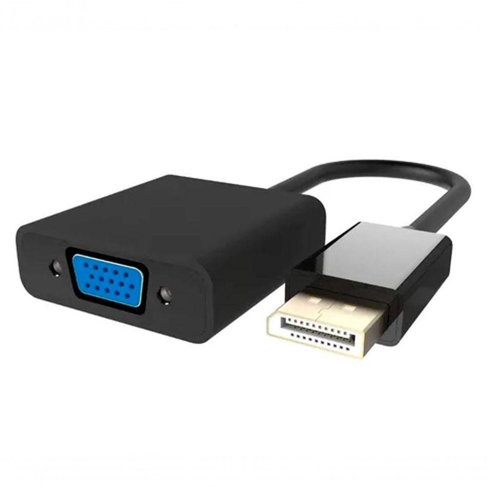 Cabo Adaptador Conversor Dp Displayport Para Vga - 15 Cm - 1