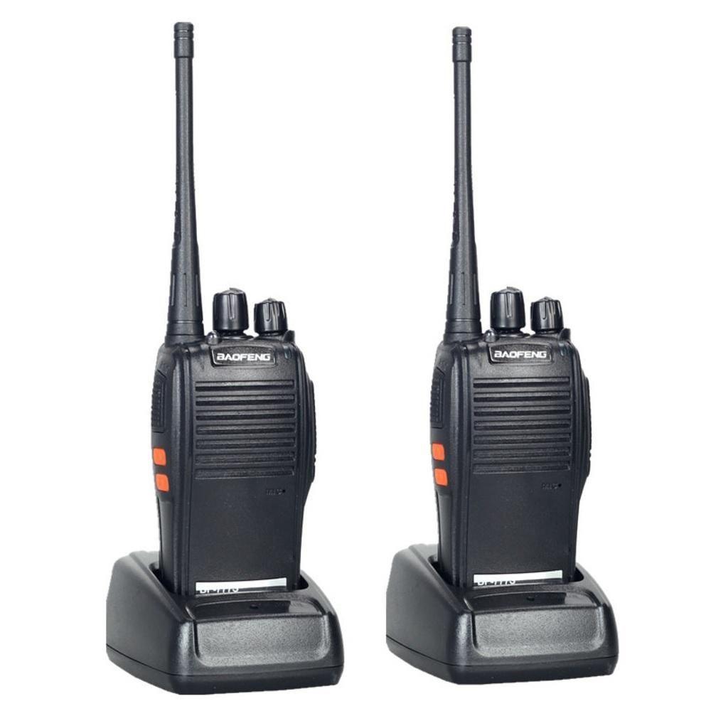 Rádio Comunicador Walk Talk 16 Canais Com Fone De Ouvido - Baofeng - 1