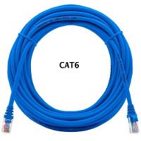 Cabo Rede Cat6 20m Com Rj45 Crimpado Azul Lan Utp 20 Metros - 2
