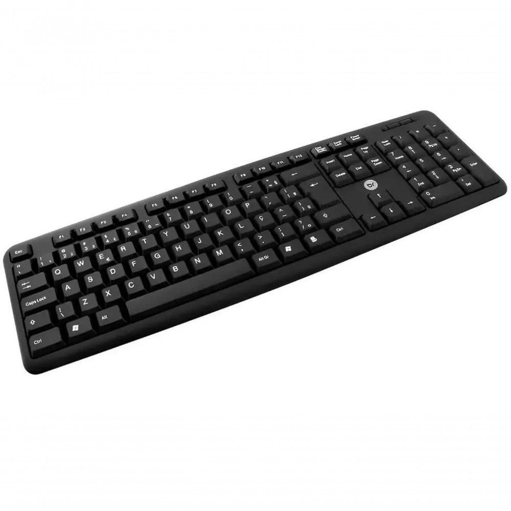 Teclado Computador Notebook Abnt2 Cabo Usb 1,3 Mts - Ideal Para Casa E Escritorio - 2