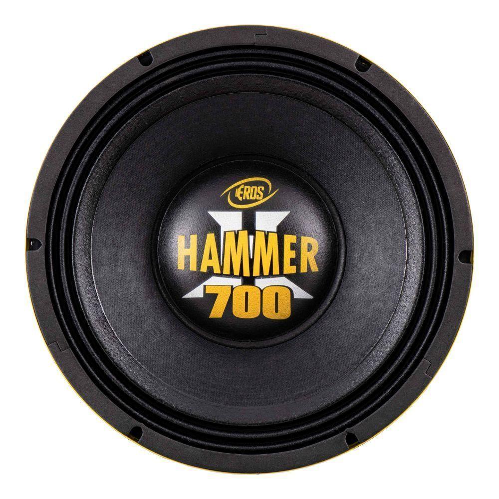 Alto Falante Eros E12 Hammer 12´´ 700w Rms 4r Amarelo - 1