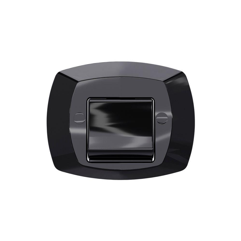 Acabamento Para Válvula De Descarga Docol Blukit 340371 Preto - 1