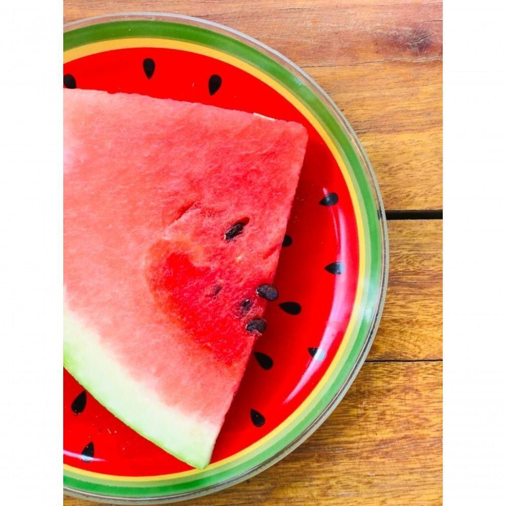 Prato Melancia Sobremesa Em Vidro Para Presente - 4
