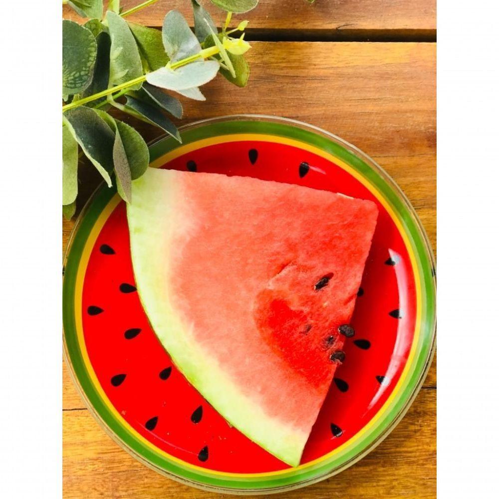 Prato Melancia Sobremesa Em Vidro Para Presente - 5