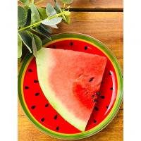 Prato Melancia Sobremesa Em Vidro Para Presente - 5