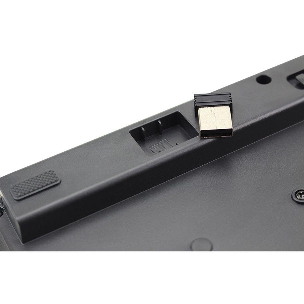 Teclado Sem Fio 5+ Premium Preto - 2