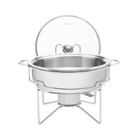 Rechaud Redondo 4,3 L Em Aço Inox Banho Maria - 5