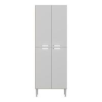 Paneleiro Com 4 Portas Paris Multimóveis Mp2185 Rustic-branco Rustic-branco