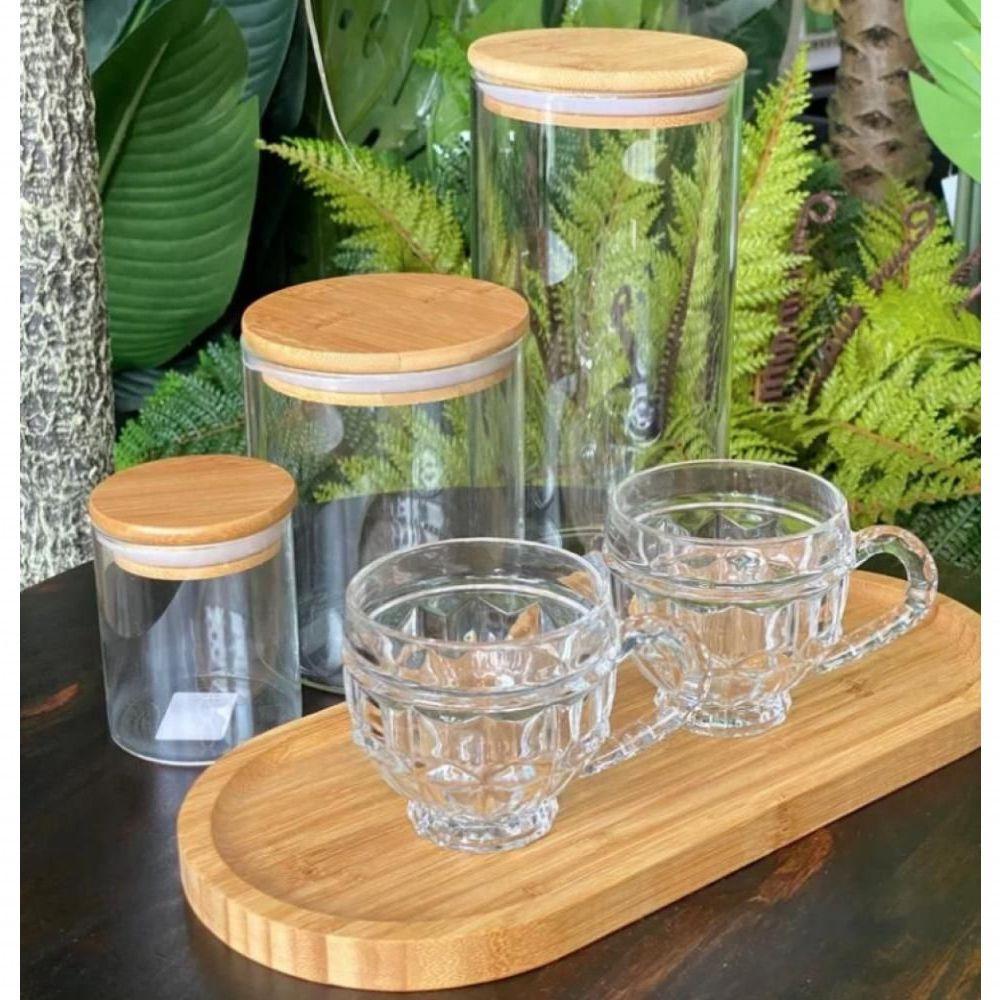 Jogo De 4 Xicaras De Cafe Em Cristal Renaissance 200ml Lyor - 2