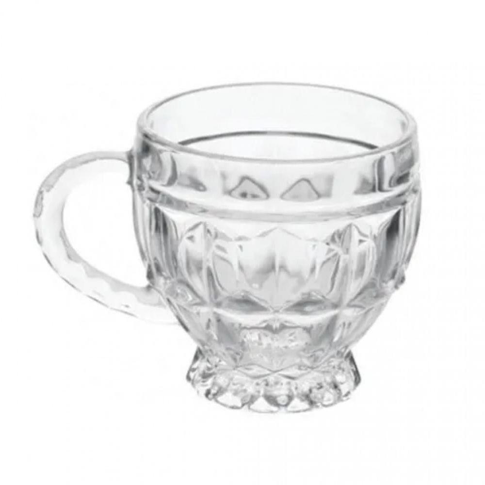 Jogo De 4 Xicaras De Cafe Em Cristal Renaissance 200ml Lyor - 3