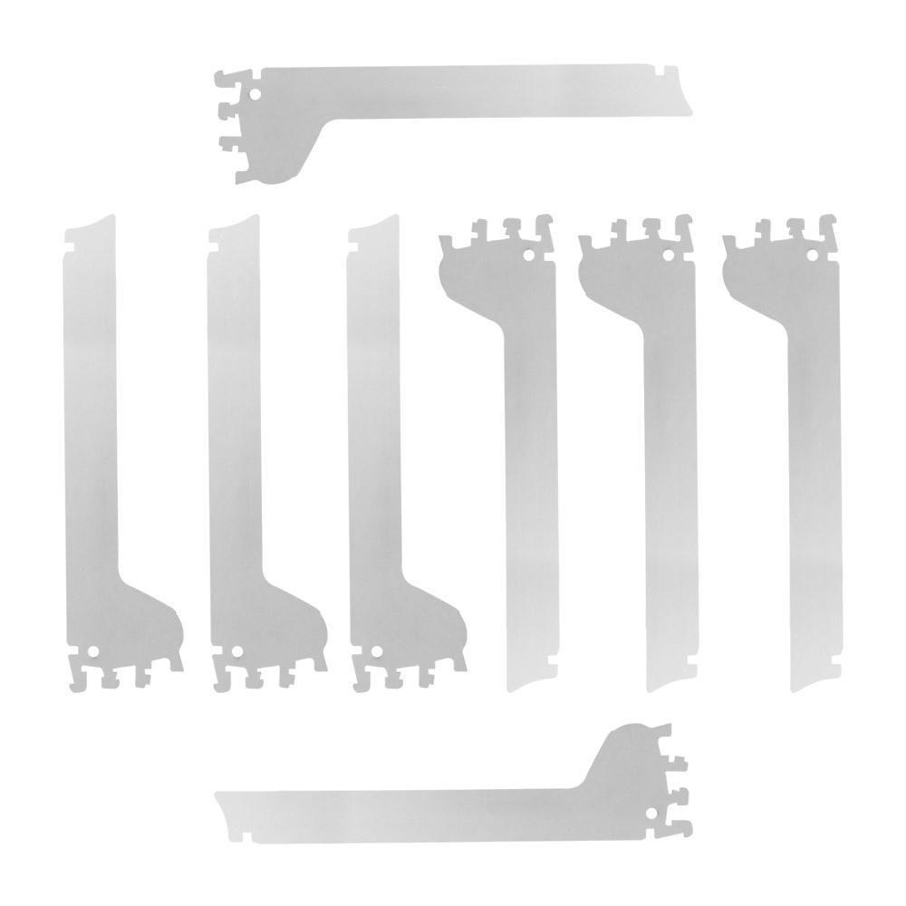 Kit 8 Mãos Francesas Apoio Para Bandeja 40cm Slg Gôndolas New Plus - Sa Gôndolas - 1