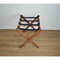 Suporte De Malas Para Hotel Pousada Dobrável Madeira - 5