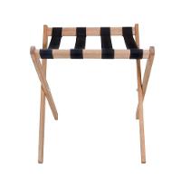 Suporte De Malas Para Hotel Pousada Dobrável Madeira - 8