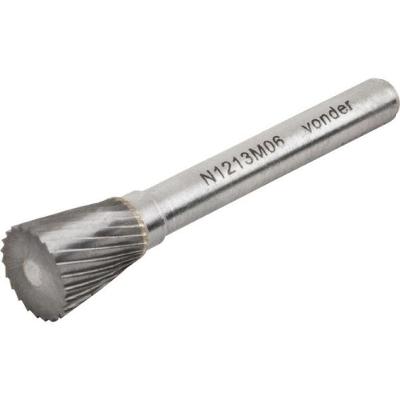 Lima Rotativa Cônica Invertida 12x5mm C/ Haste 6mm Vonder