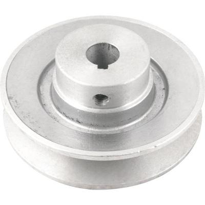Polia Alumínio 1 Canal Perfil B 100mm Com Furo 5/8" - Vonder
