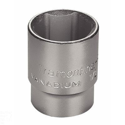 Soquete Sextavado Em Aço Cromo Vanádio 1.1/8" - Encaixe 1/2" Tramontina Pro Tramontina