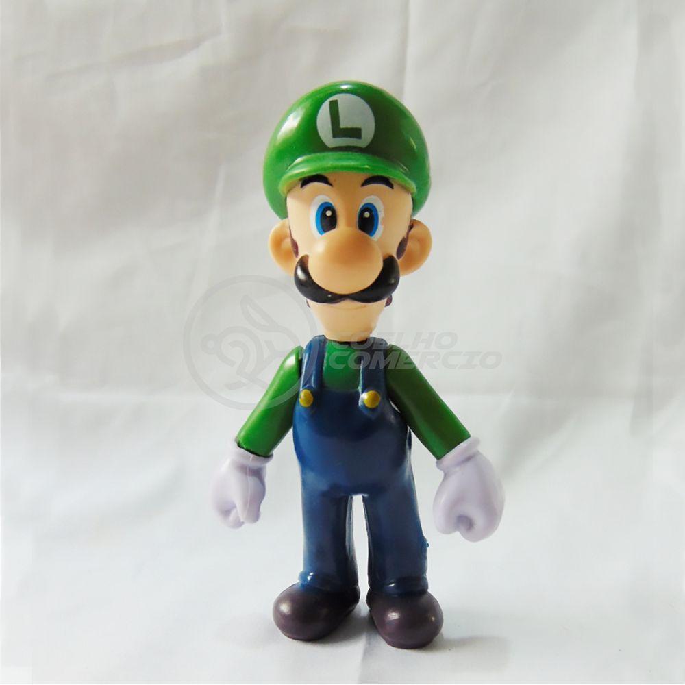 Boneco Action Figure Luigi Super Size 23Cm Super Mario - 1