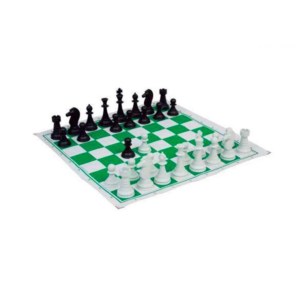 Brinquedos Educativos Jogo de Xadrez Oficial - 2