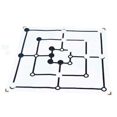 Brinquedos Educativos Jogo de Trilha 45x45cm 18 Peças