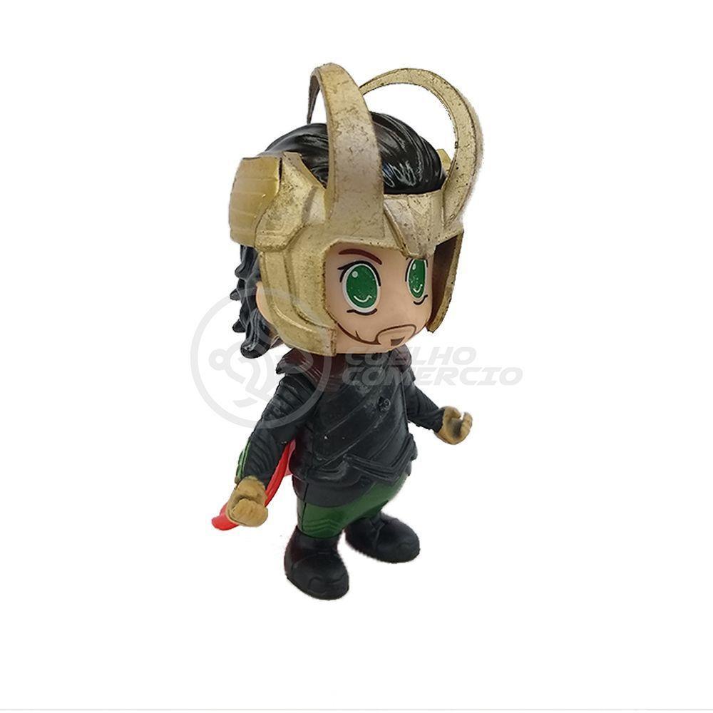 Boneco Pop Vingadores Loki 10Cm - 5