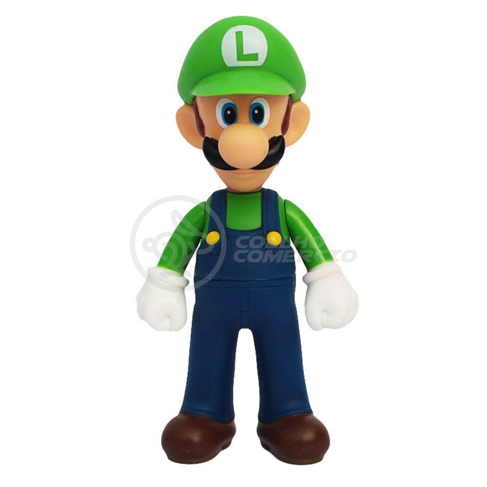 Boneco Luigi Super Mario Bros Figure Collection - 1