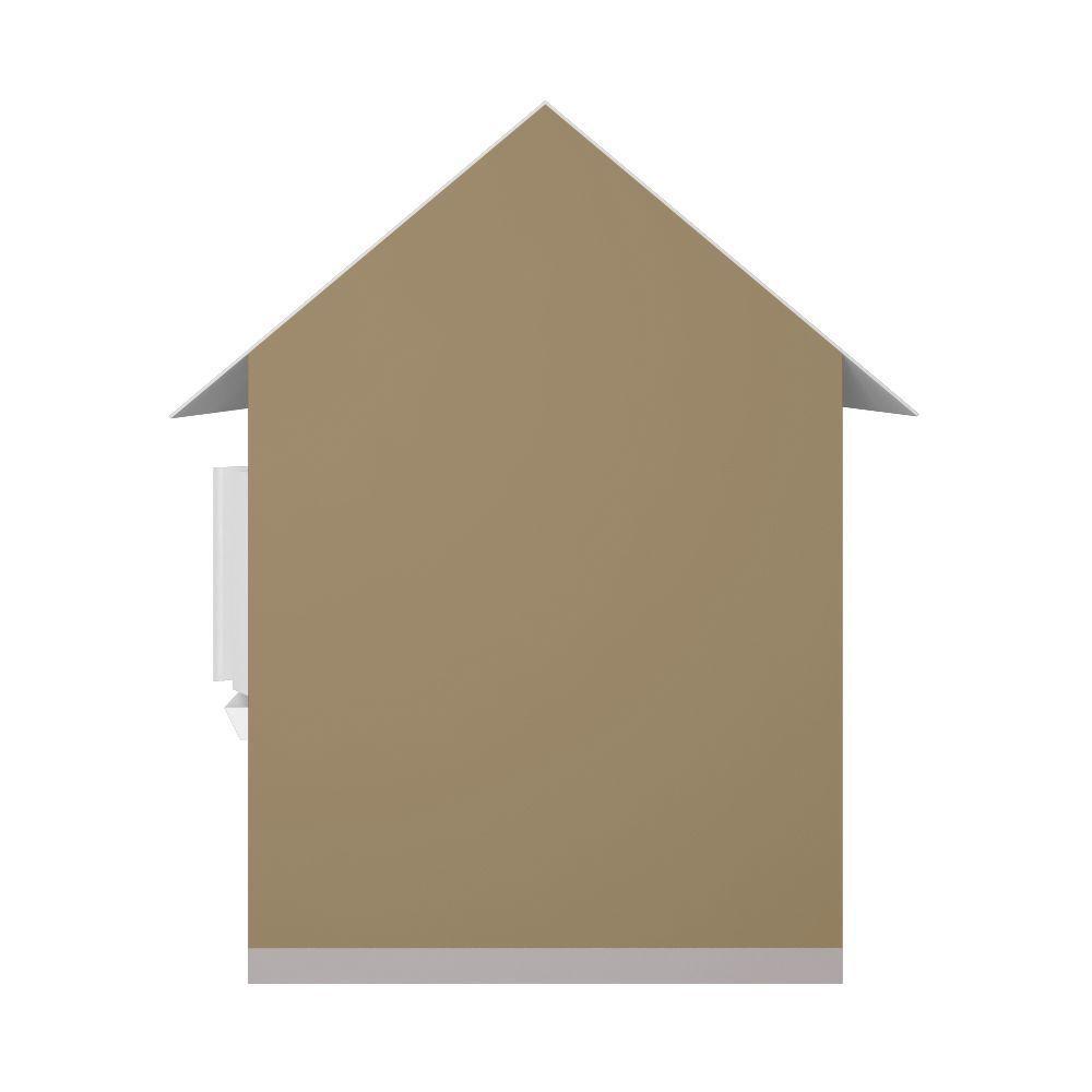 Casinha De Brinquedo Com Cercado E Cobertura Mdf Bege/branco - Criança Feliz - 2