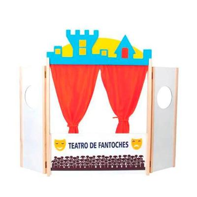 Brinquedos Educativos Teatro de Fantoches 86x62x5cm