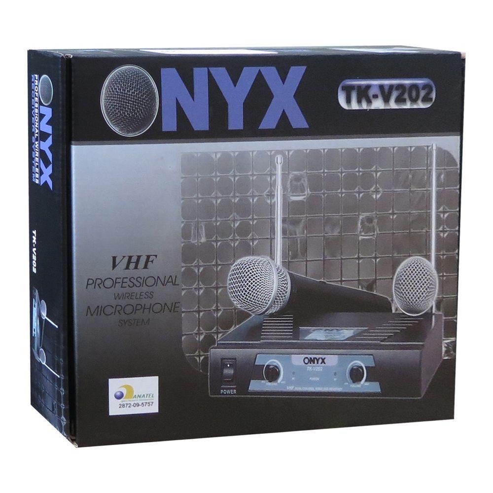 Microfone Sem Fio Tk V202 Vhf Onyx - 2