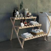 Piramide Estante Prateleiras Para Livros Pinus - 3