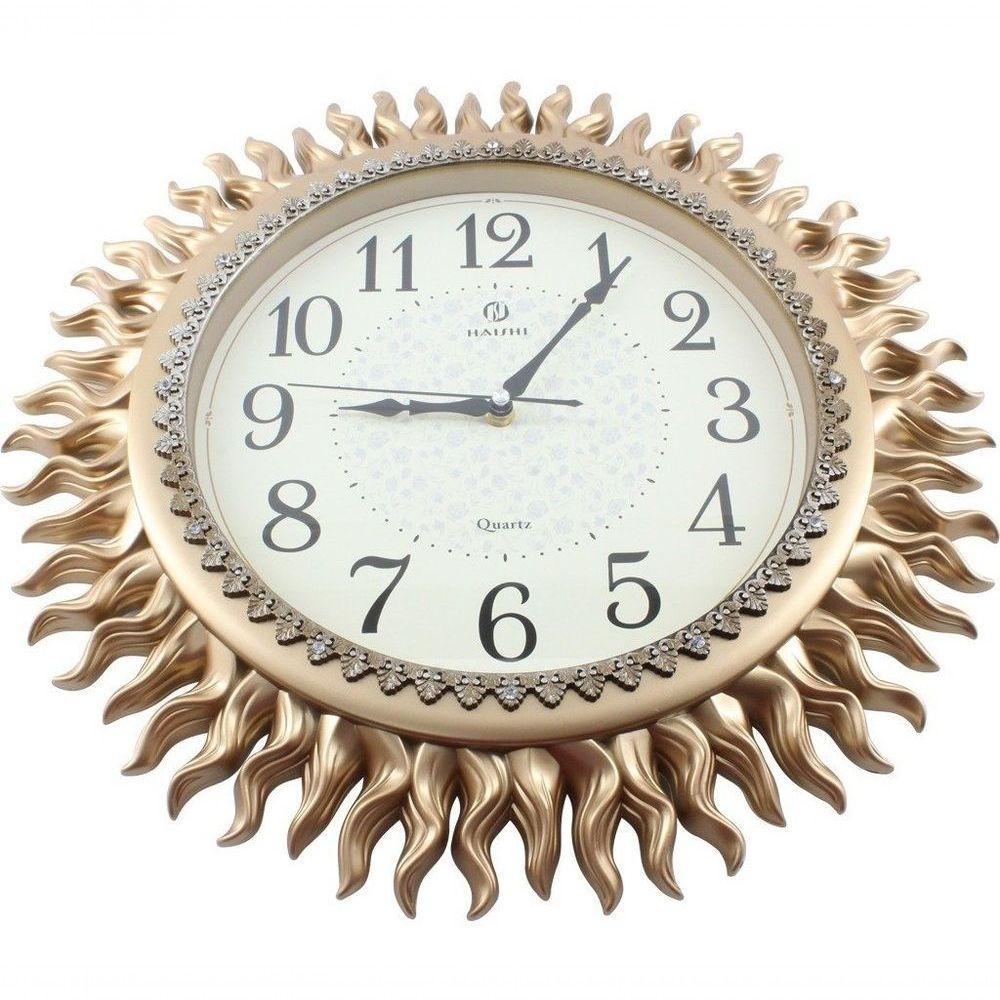 Relógio De Parede Místico Solar Oriental 45cm Dourado - 3