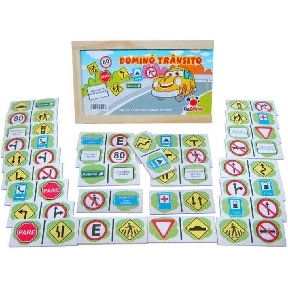 Dominó Trânsito - Madeira - Ciabrink - 2