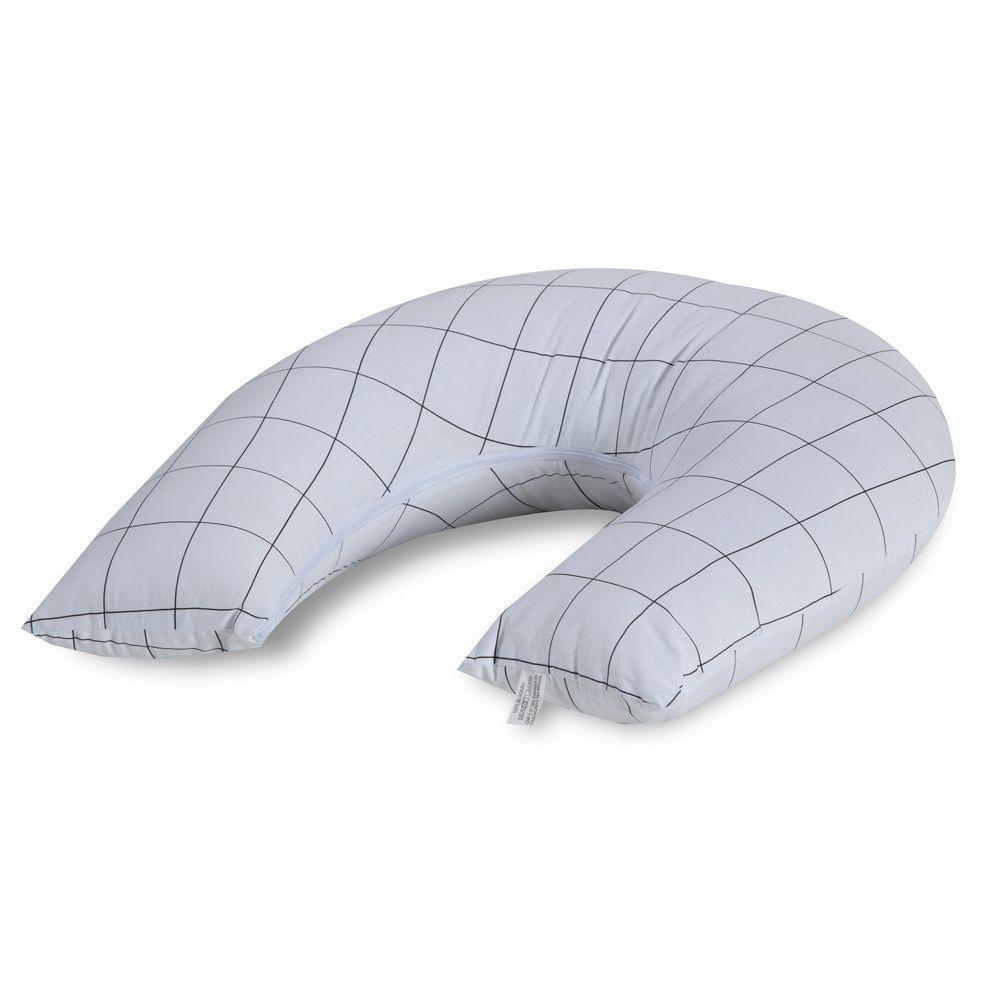 Almofada De Amamentação Baby Percal 200 Fios Algodão - Grid - 2