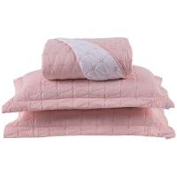 Cobre Leito Casal Padrão Cristal Percal 200 Fios Bordado 3 Peças Rose - 1