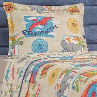 Colcha Solteiro Bouti Kids Dupla Face Estampado 2 Peças Dino - 2