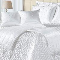 Kit Cobre Leito Queen Perola Com Almofadas E Xale 10 Peças Branco - 2