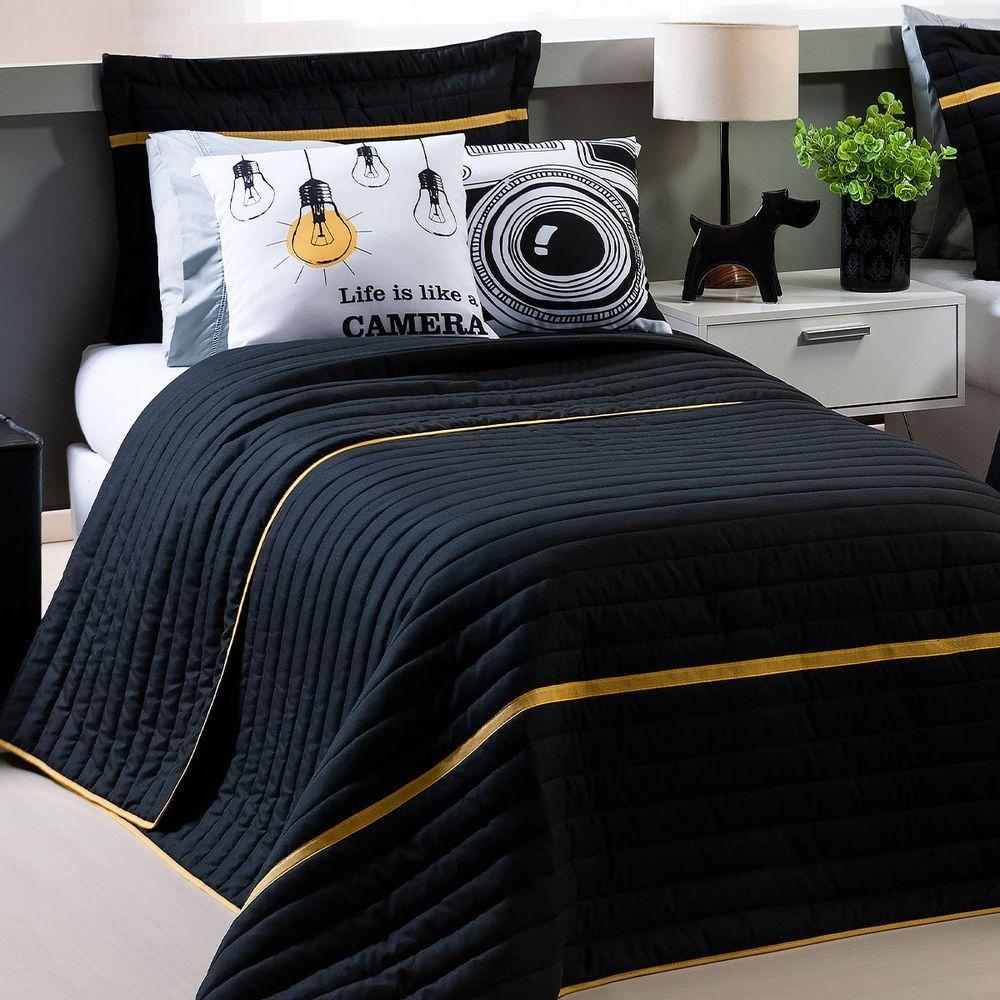 Cobre Leito Solteiro Inove Dupla Face 200 Fios 4 Peças Selfie - 1