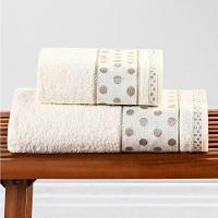 Jogo De Banho Petit Poa Algodão 5 Peças Perola - 2