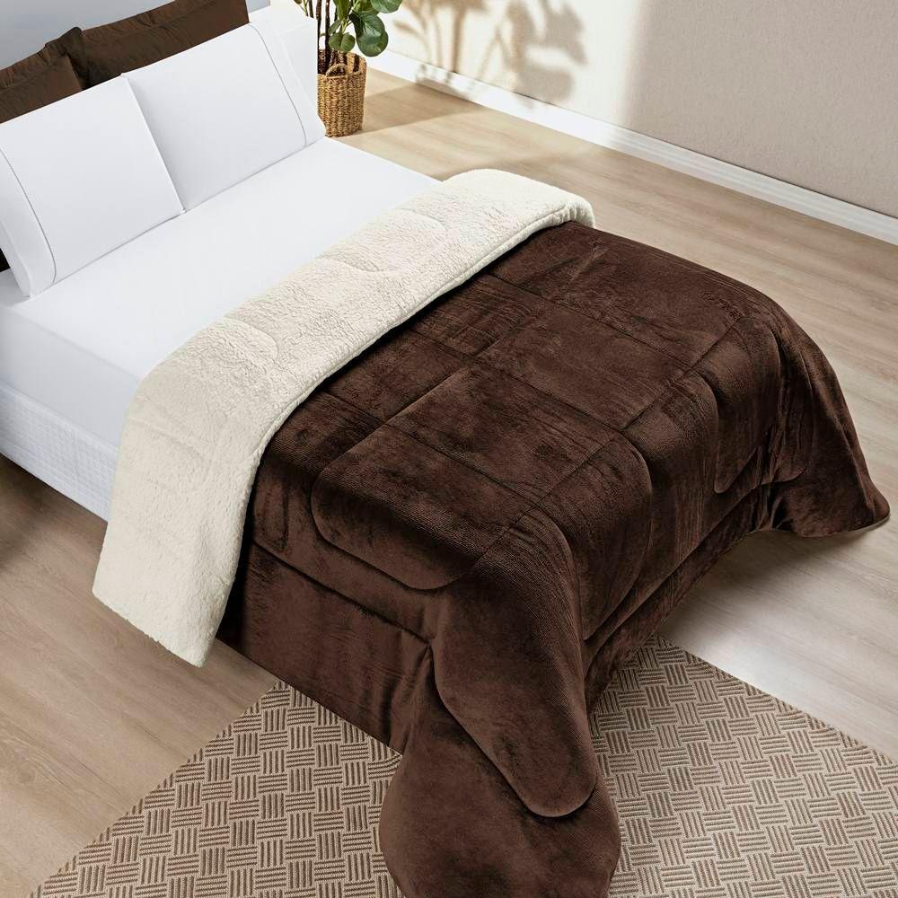 Edredom King Coberdrom Sherpa-mantinha Everest 1 Peça - 1