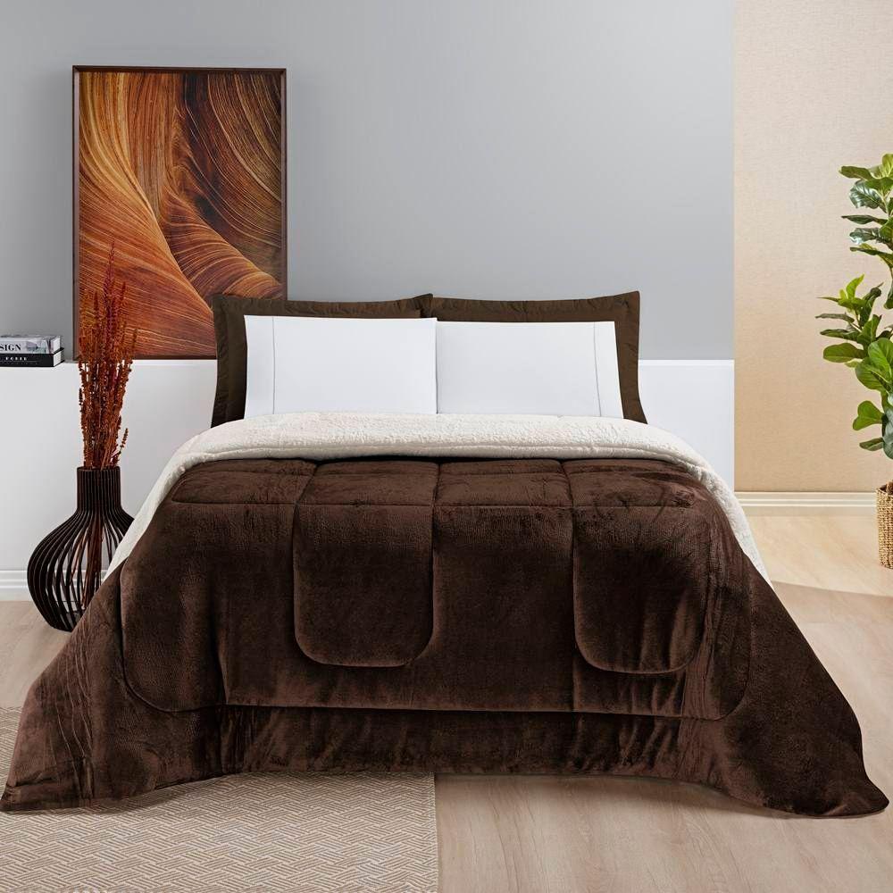 Edredom King Coberdrom Sherpa-mantinha Everest 1 Peça - 2