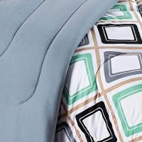 Edredom Casal Padrão Dupla Face Quality Malha 100% Algodão 1 Peça Harmony - 2