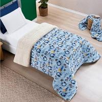 Edredom Solteiro Coberdrom Kids Sherpa-mantinha 1 Peça Game - 1