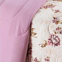 Edredom King Dupla Face Quality Malha 100% Algodão 1 Peça Rose - 2