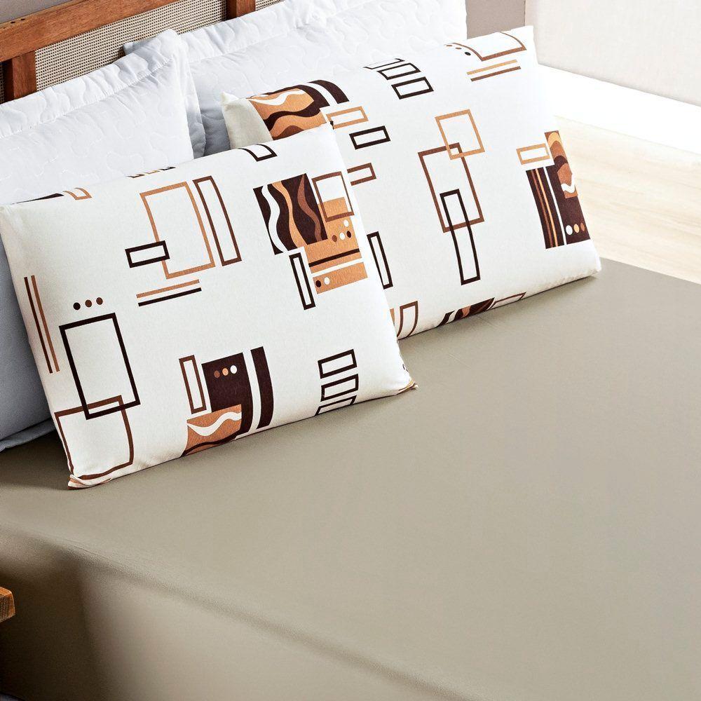 Jogo De Lençol King Quality Malha 100% Algodão 3 Peças Avela - 2