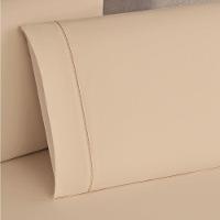 Jogo De Lençol King Elegance 180 Fios 4 Peças Caqui - 2