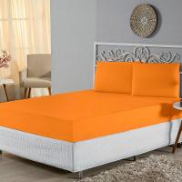 Jogo De Lençol Casal Padrão Malha 100% Algodão 3 Peças - 2